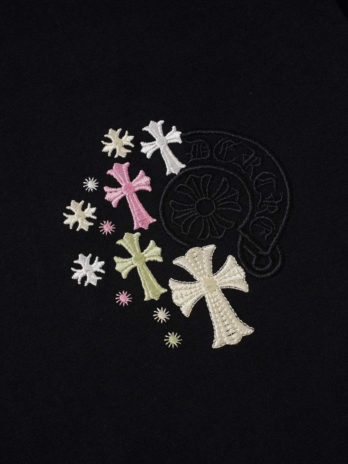 Chrome Hearts 26ss New Arrival T Quality ！ ， ， 。 ， CH ， 。 ， ， Same Style， ， 。 Size：S—XL ：Black White